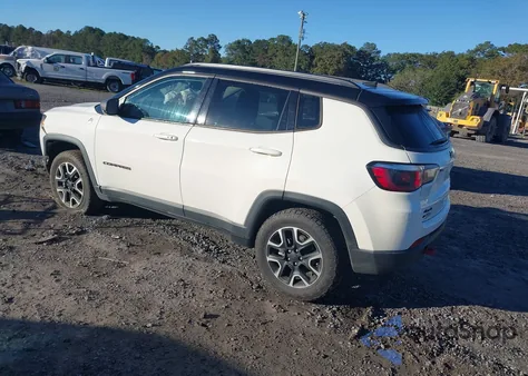 2020 Jeep Compass Trailhawk 4X4 из США, поврежденный, VIN 3C4NJDDB2LT163469